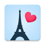 france social: french dating android application logo